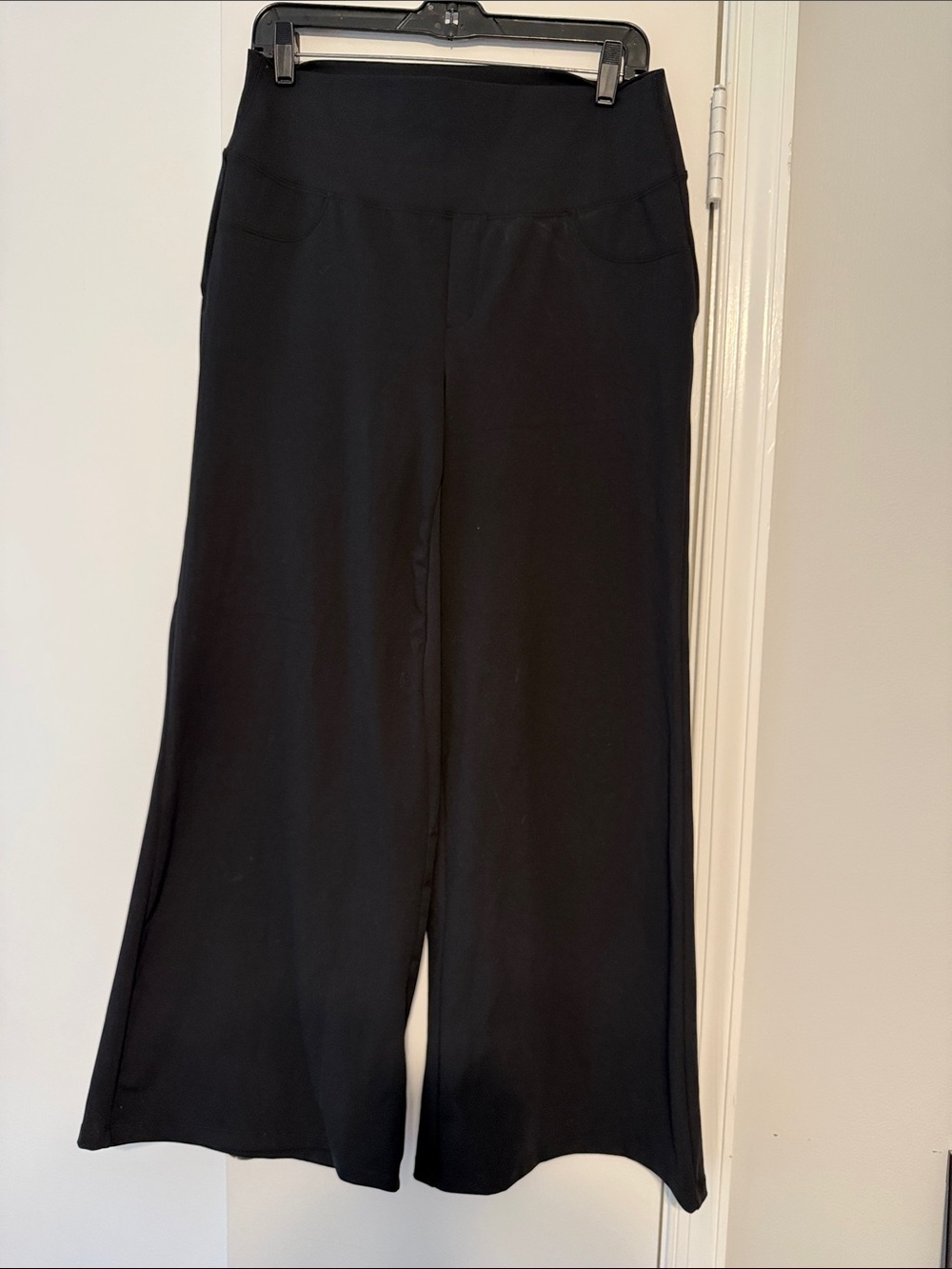 Halara Black Wide-Leg Palazzo Pull-On Pants - Like New - L Petit